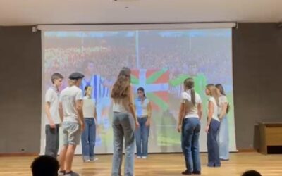 Euskal dantzak en 1º Bachillerato